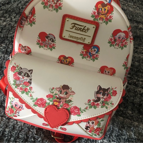 Loungefly Funko Villainous Valentines Mini Backpack - Picture 10 of 10